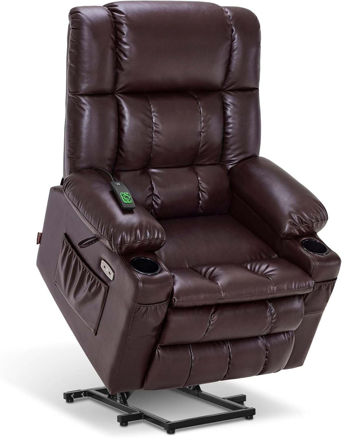 MCombo Dual Motor Power Lift Recliner Chair for Elderly with Heat Massage USB