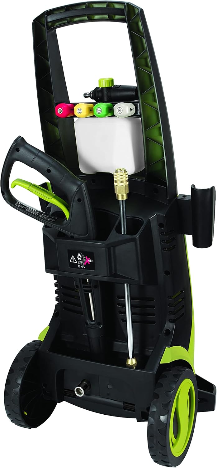 Sun Joe SPX3000 Electric Pressure Washer 2030 PSI 1.2 GPM with Dual Soap Tanks