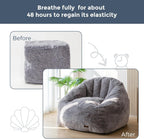MAXYOYO Giant Bean Bag Chair Oversized Faux Fur Sofa for Adults Kids