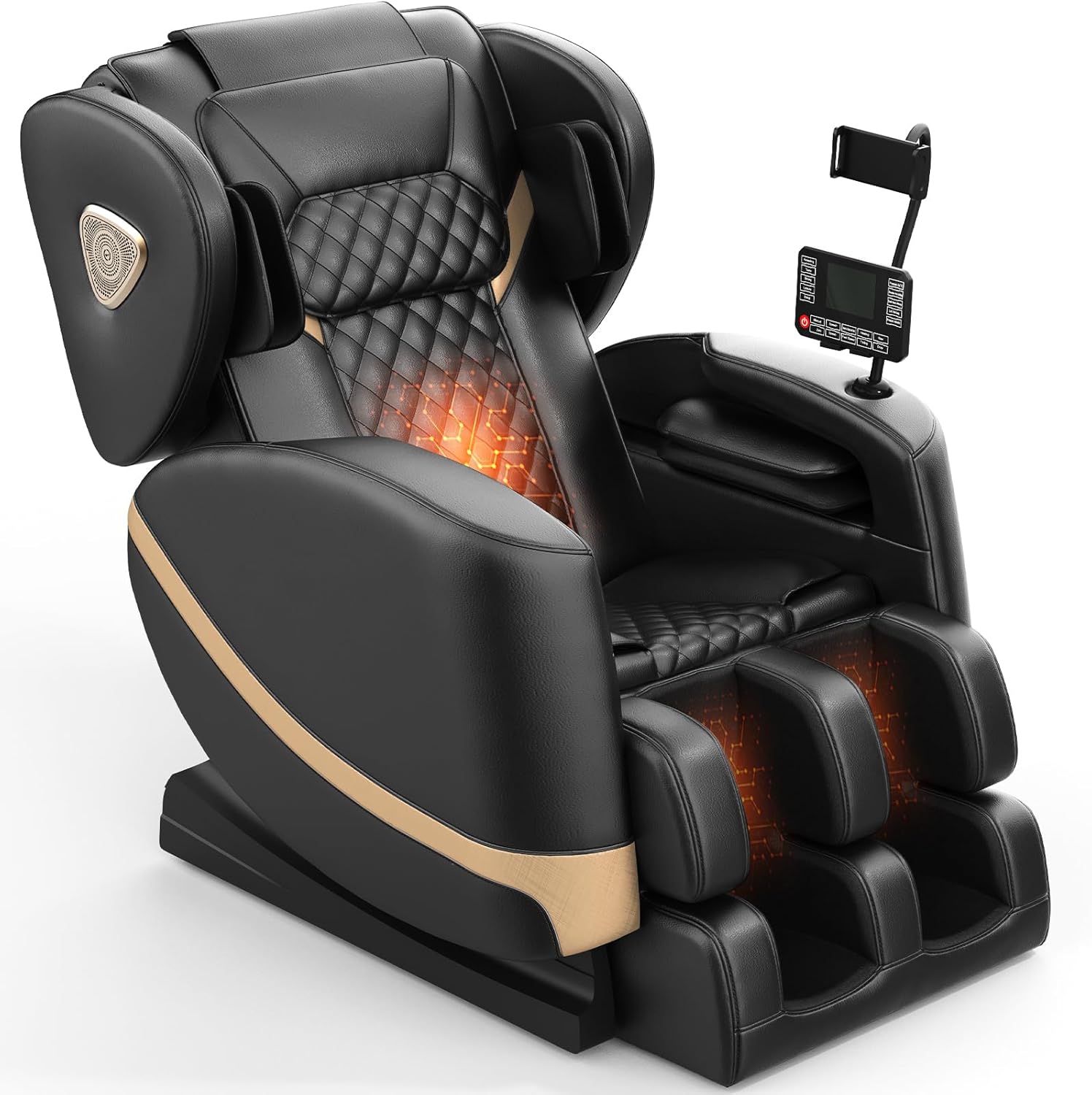 FURNIMAT Full Body Massage Chair Zero Gravity with Heat Foot Massage Bluetooth