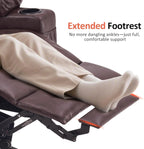 MCombo Electric Power Lift Recliner Massage Heat Chair for Elderly 3 Positions 2 Pockets USB