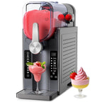 BKPPM Slushie Machine Soft Serve Ice Cream Maker 6 Presets LED Auto Clean