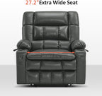 MCombo Dual Motor Power Lift Recliner Chair for Elderly with Heat Massage USB