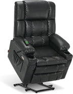 MCombo Dual Motor Power Lift Recliner Chair for Elderly with Heat Massage USB