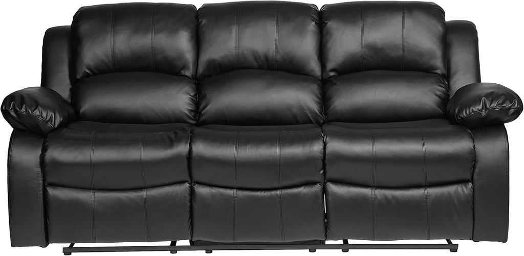 Lexicon Humphreys Loveseat Recliner Double Reclining Sofa Faux Leather