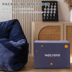 MAXYOYO Bean Bag Chair Floor Sofa with Handle and Pocket for Adults and Kids