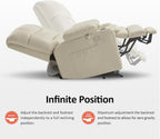 MCombo Dual Motor Power Lift Recliner Chair for Elderly with Heat Massage USB