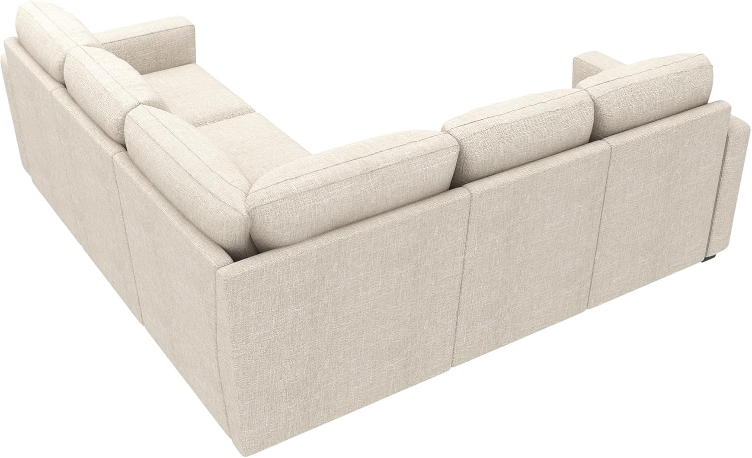 HONBAY Modular Sectional Sleeper Sofa L Shaped Couch with Pull Out Bed