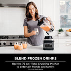 Ninja Blender 1400W High Power Smoothie Maker with 72oz Pitcher Dark Grey