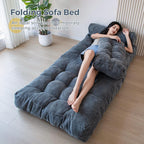 MAXYOYO Folding Sofa Bed Convertible Sleeper Chair with Pillow
