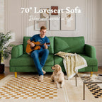 Loveseat Sofa Couch USB Ports 2 Seater Deep Seating Small Couch