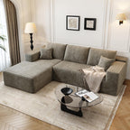 Settab Cloud Modular Sectional Sofa U Shaped Deep Seat Living Room Couch