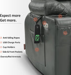 MCombo Dual Motor Power Lift Recliner Chair for Elderly with Heat Massage USB