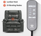 MCombo Dual Motor Power Lift Recliner Chair for Elderly with Heat Massage USB