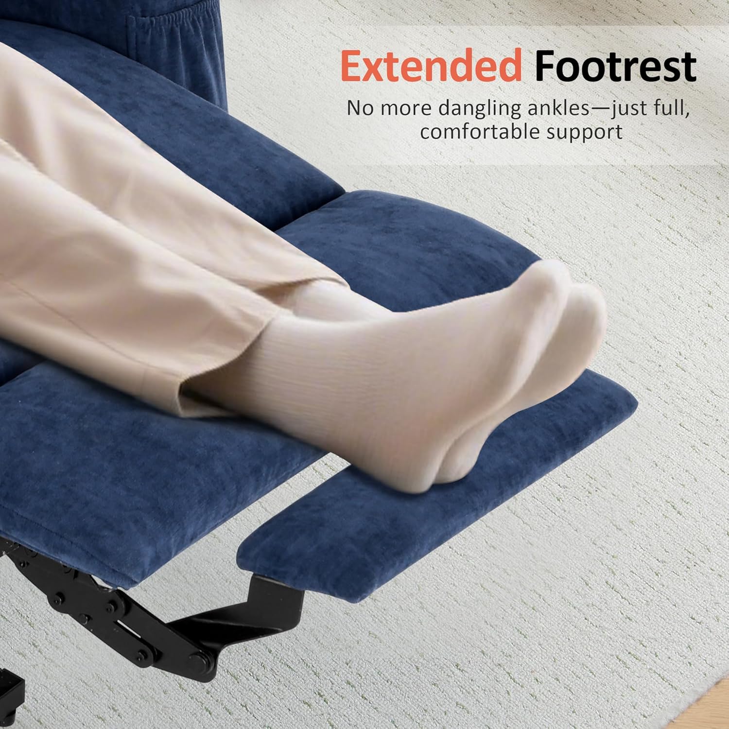 MCombo Power Lift Recliner Chair for Elderly with Heat Massage USB Cup Holders