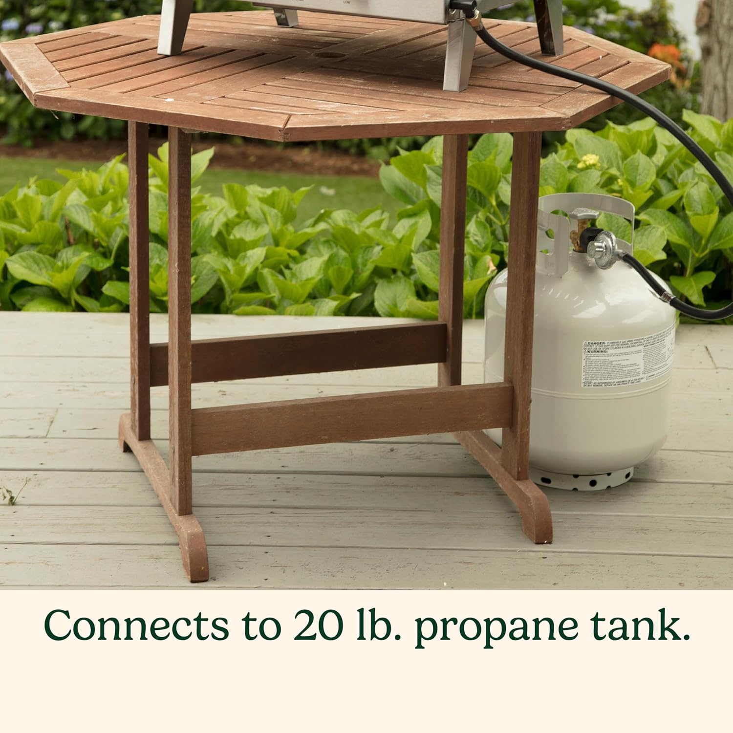 Cuisinart Portable Propane Gas Grill 2 Burner Stainless Steel Tabletop BBQ