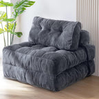 MAXYOYO Folding Sofa Bed Convertible Sleeper Chair with Pillow