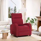 Homall Modern Recliner Chair PU Leather Padded Seat Single Sofa Home Theater