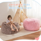 MAXYOYO Convertible Bean Bag Chair Bed for Kids with Foam Filling