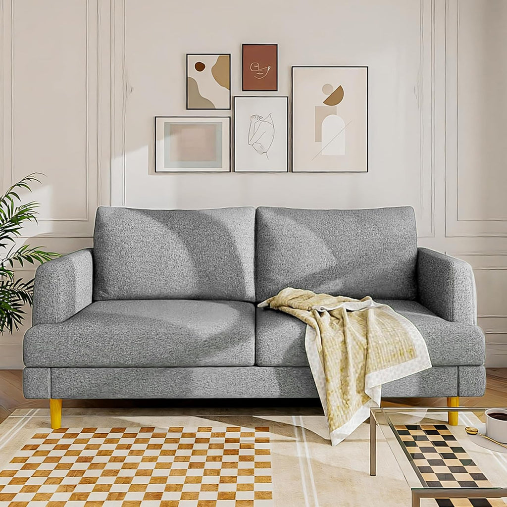 Loveseat Sofa Couch USB Ports 2 Seater Deep Seating Small Couch