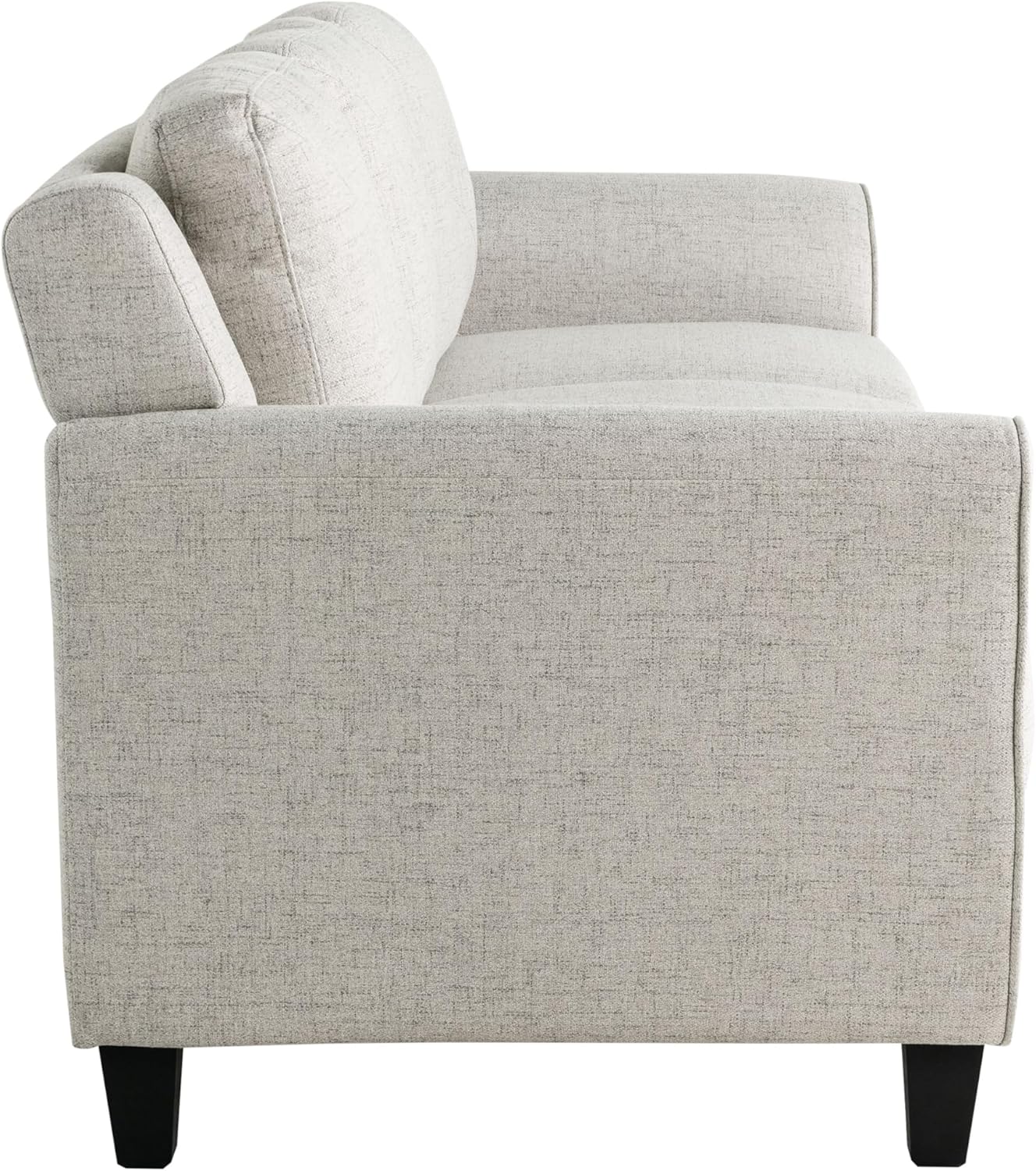 Lifestyle Harrington Sofa Upholstered Microfiber Fabric Curved Arm Couch