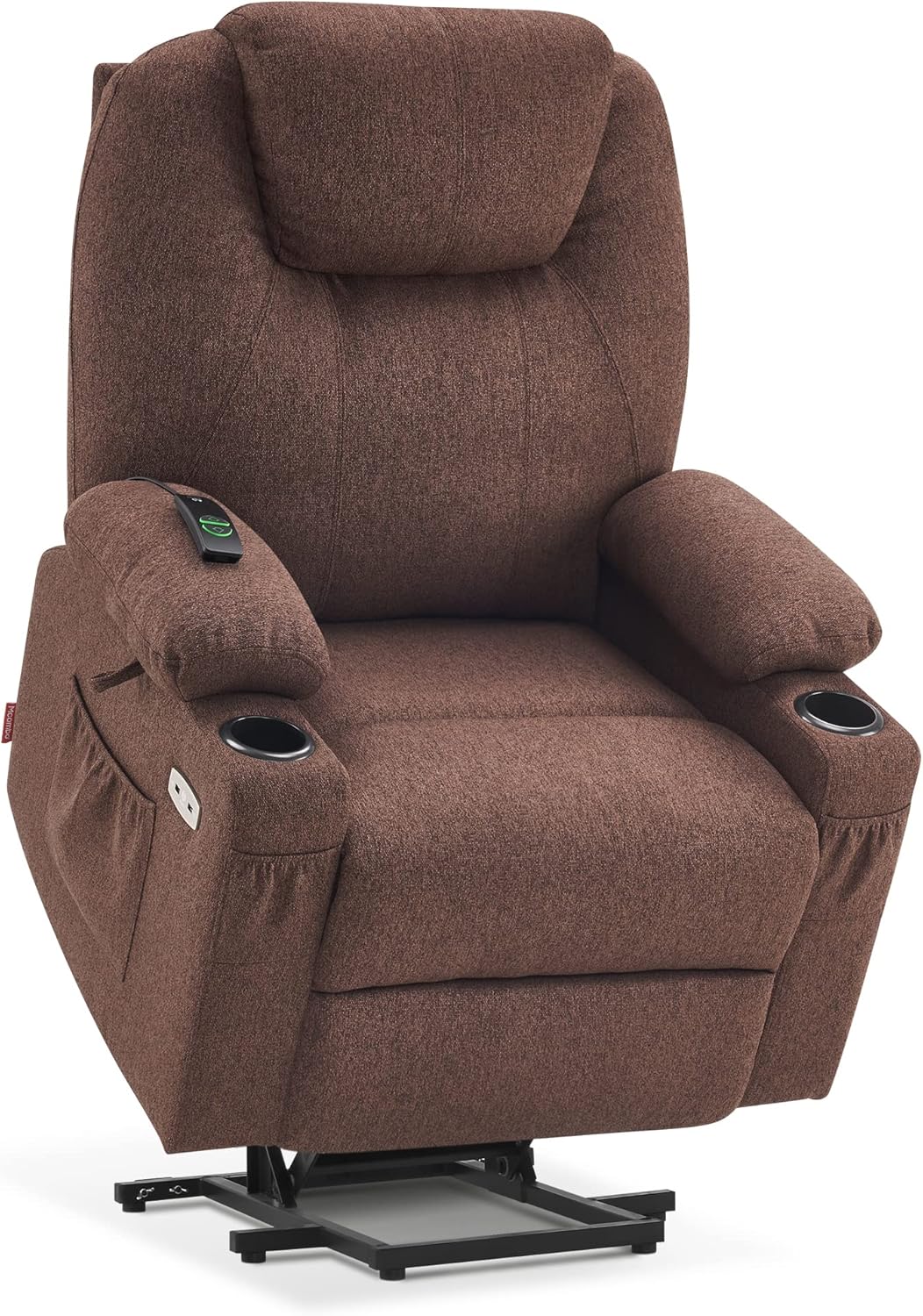 MCombo Power Lift Recliner Chair for Elderly with Heat Massage USB Cup Holders