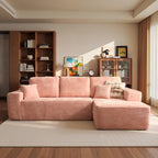 ovios Cloud Sectional Couch with L Shape Chaise Modern Modular Sofa