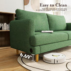 Loveseat Sofa Couch USB Ports 2 Seater Deep Seating Small Couch