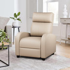 JUMMICO Adjustable Recliner Chair Home Theater Sofa with Thick Cushion