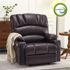 MCombo Power Lift Recliner Chair for Elderly with Heat Massage USB Cup Holders
