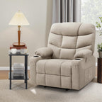 MCombo Power Lift Recliner Chair for Elderly with Extended Footrest Fabric