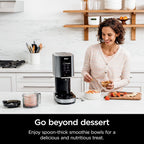 Ninja Ice Cream Maker with 7 One Touch Programs for Gelato Milkshakes Sorbet Smoothie Bowls