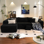 ovios Cloud Sectional Couch with L Shape Chaise Modern Modular Sofa