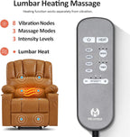 MCombo Power Lift Recliner Chair for Elderly with Heat Massage USB Cup Holders