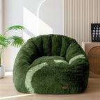 MAXYOYO Giant Bean Bag Chair Oversized Faux Fur Sofa for Adults Kids
