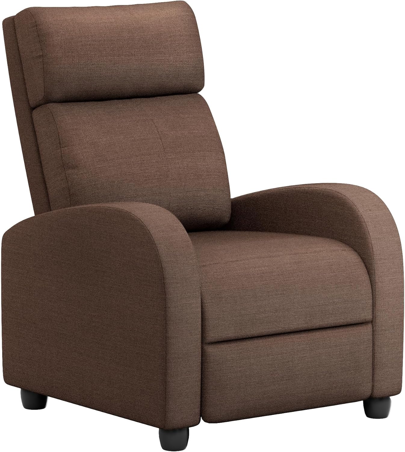 Homall Modern Recliner Chair PU Leather Padded Seat Single Sofa