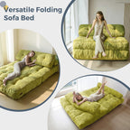 MAXYOYO Folding Sofa Bed Convertible Sleeper Chair with Pillow