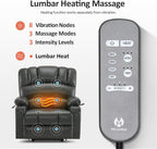 MCombo Power Lift Recliner Chair for Elderly with Heat Massage USB Cup Holders