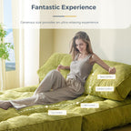 MAXYOYO Folding Sofa Bed Convertible Sleeper Chair with Pillow