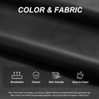 Hobestluk Giant Bean Bag Chair Memory Foam Faux Leather Floor Sofa for Adults