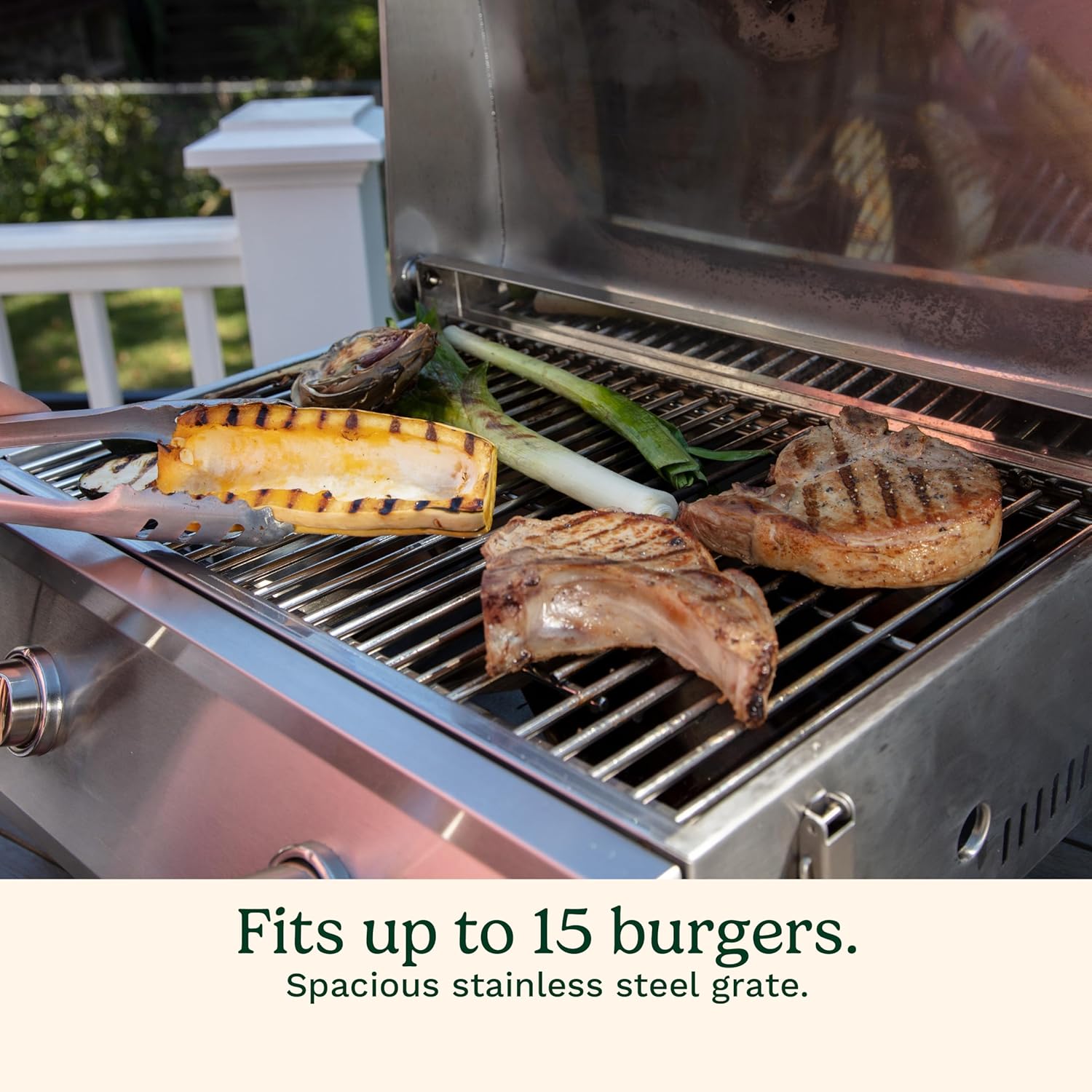 Cuisinart Portable Propane Gas Grill 2 Burner Stainless Steel Tabletop BBQ