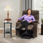 MCombo Power Lift Recliner Chair for Elderly with Extended Footrest Fabric