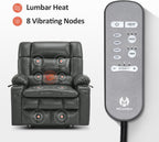 MCombo Dual Motor Power Lift Recliner Chair for Elderly with Heat Massage USB
