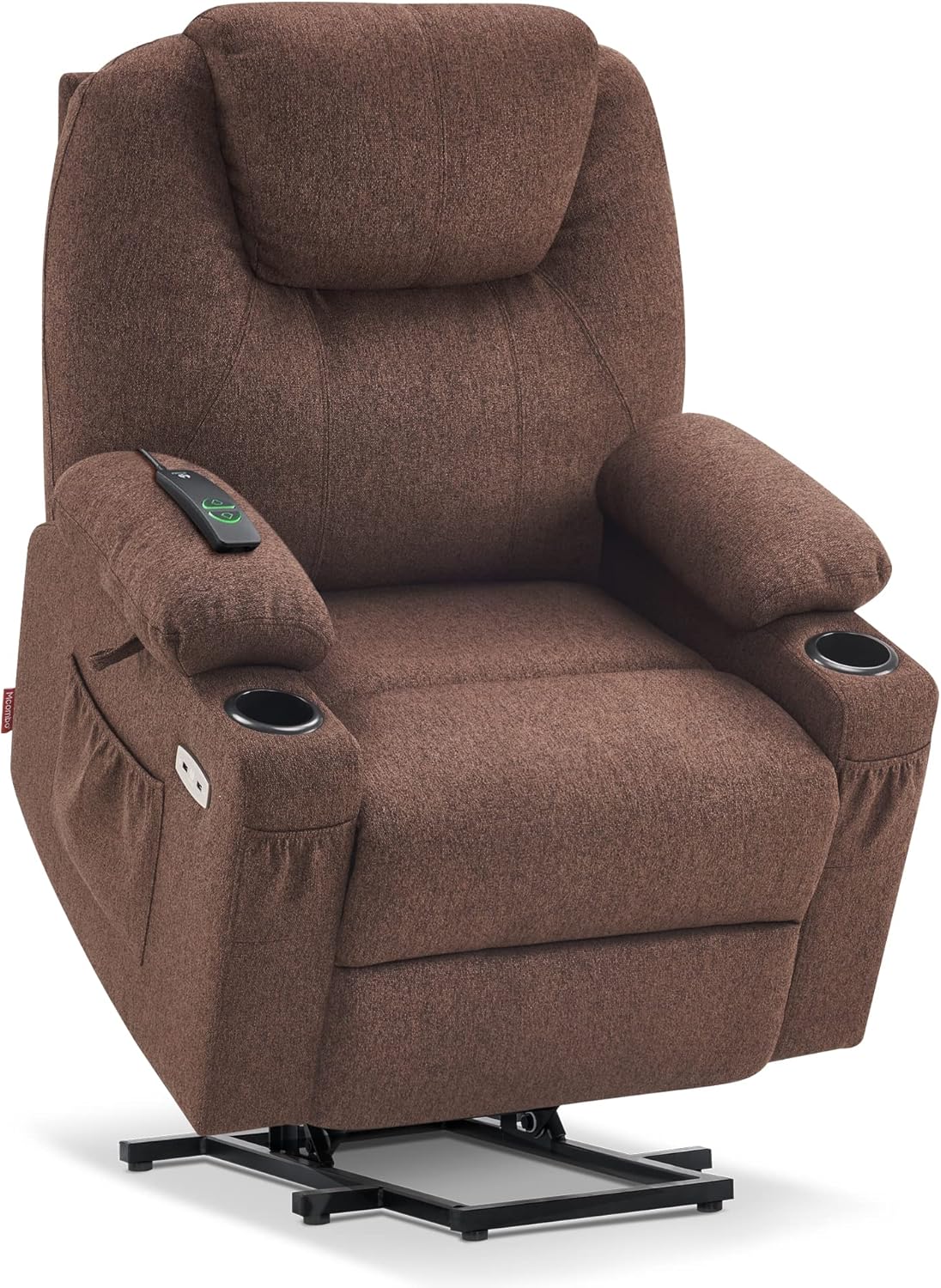 MCombo Power Lift Recliner Chair for Elderly with Heat Massage USB Cup Holders