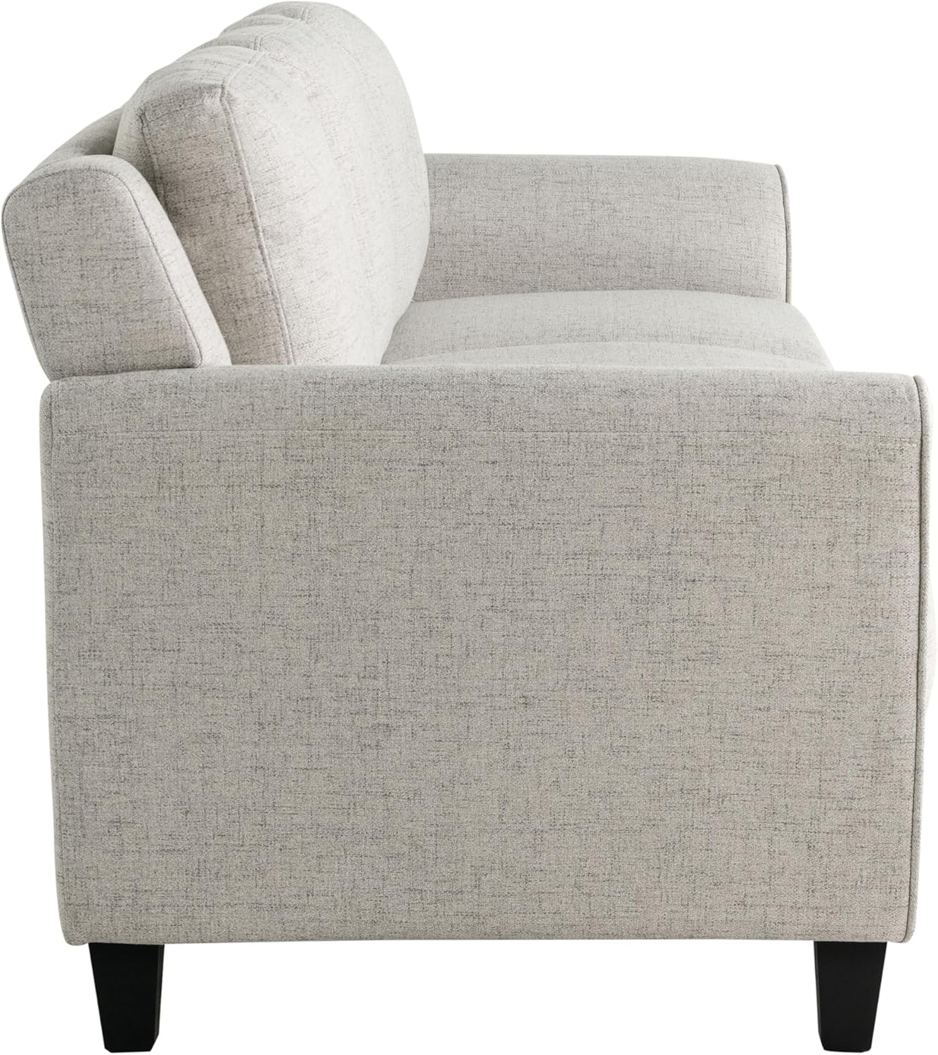 Lifestyle Harrington Sofa Upholstered Microfiber Fabric Curved Arm Couch