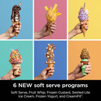 Ninja Swirl Ice Cream and Soft Serve Maker 13 in 1 Machine for Sorbet Milkshake Yogurt