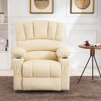MCombo Power Lift Recliner Chair for Elderly with Heat Massage USB Cup Holders