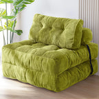 MAXYOYO Folding Sofa Bed Convertible Sleeper Chair with Pillow
