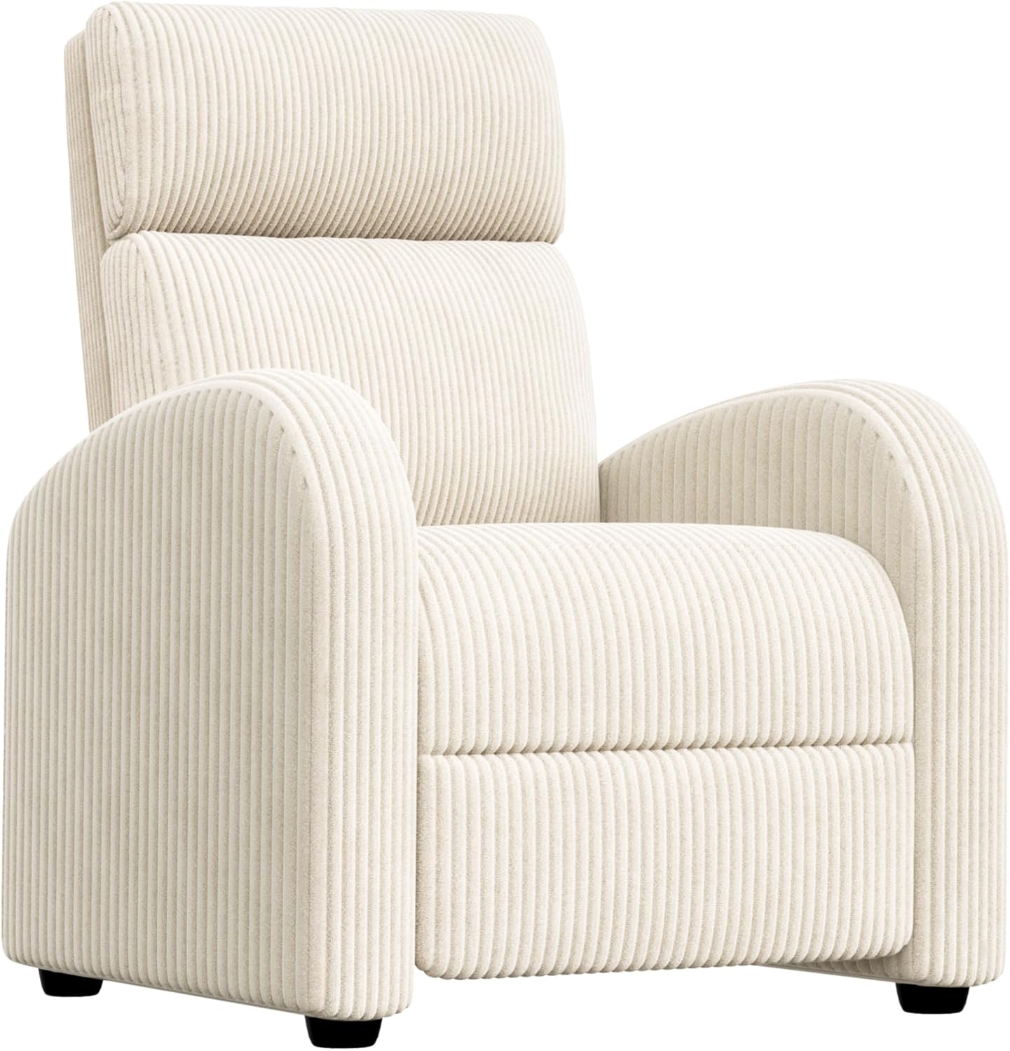 Homall Modern Recliner Chair PU Leather Padded Seat Single Sofa Home Theater