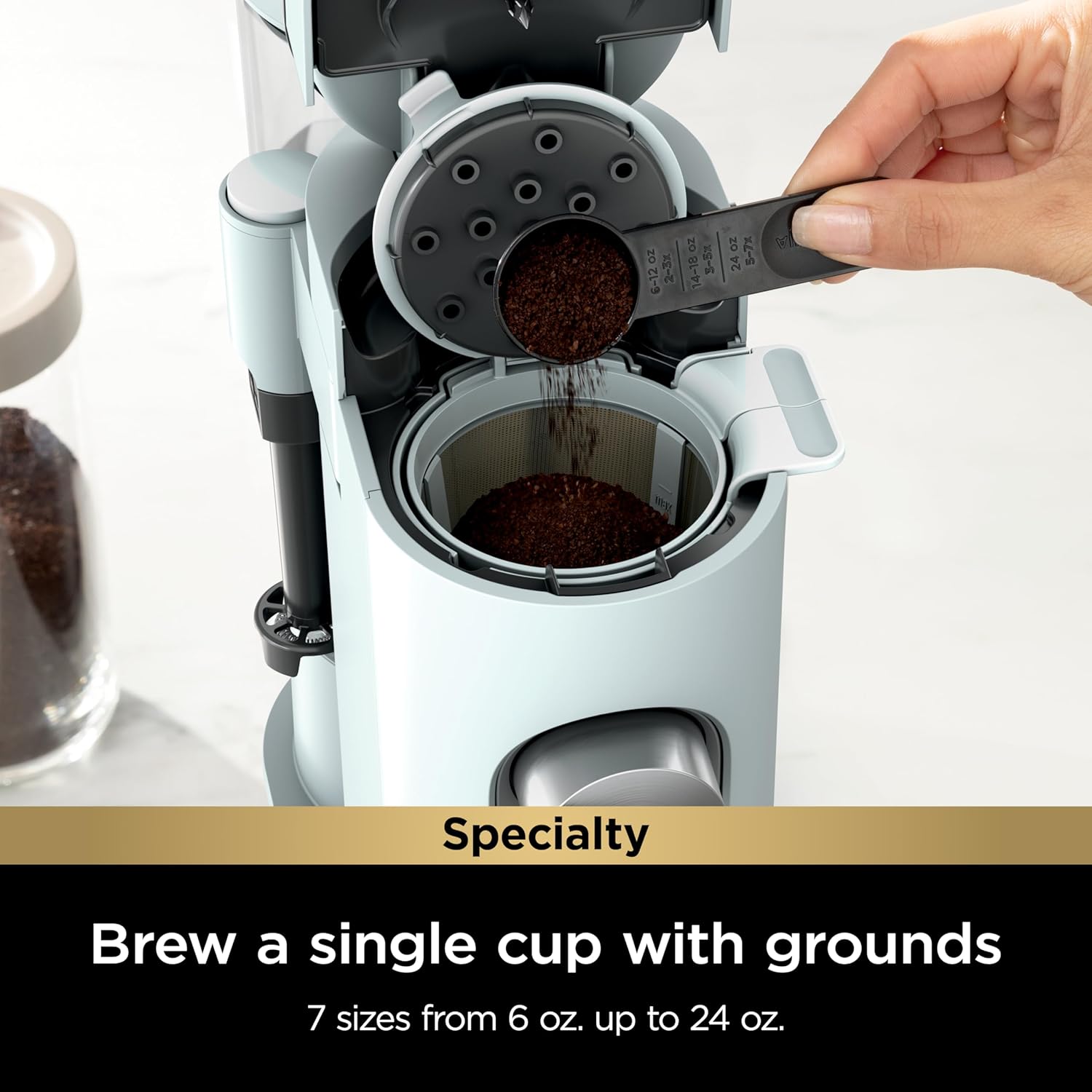 Ninja Single Serve Coffee Maker 56oz Removable Water Reservoir